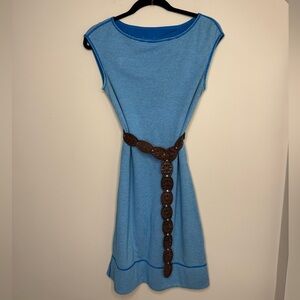Tommy Bahamma Ocean Blue Pinstripe T-shirt Dress (4-6)